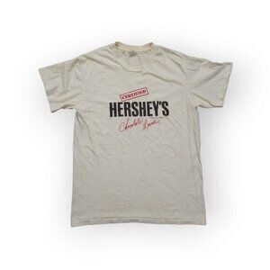 Vintage 80s Hersheys Chocolate Certified Lover‎ T Shirt  Hanes Mens Medium